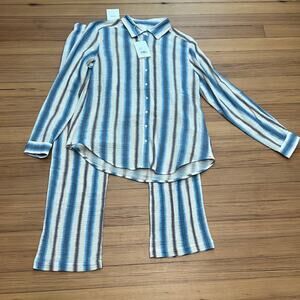 Xirena Gauze Stripe Set XS NWT